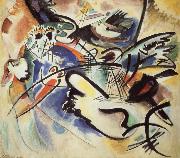 Wassily Kandinsky Kompozicio Voros es fekete painting